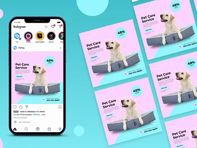 Instagram Post | Social Media | Ads | Banner | Pet Care banner ad banner ads banner post branding company branding facebook facebook ad facebook ads facebook banner facebook post graphic design instagram ad instagram ads instagram post social media design twitter twitter ads