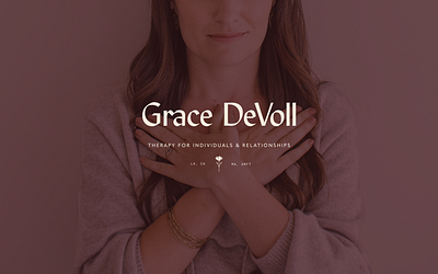 Grace DeVoll branding graphic design logo