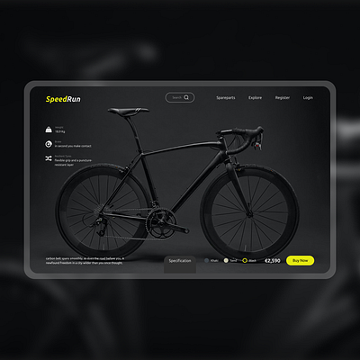 Simple Design Website bicycles branding design graphic design illustration logo typography ui ux vector