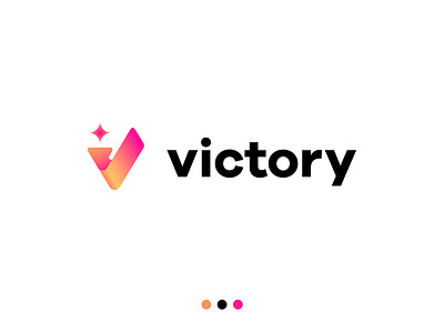 victory logo design concept achievement branding creative design graphic design icon illustration letter v logo logo logo design minimalist modern logo star success v logo vector victory victory logo win
