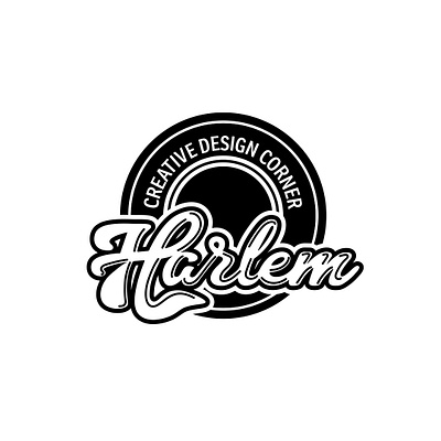 Harlem graphic design logo