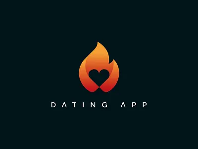 Dating App Logo app icon app logo branding church logo dating dating app logo design fiverr geometric graphic design icon illustration logo monogram polygonal upwork