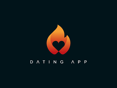 Dating App Logo app icon app logo branding church logo dating dating app logo design fiverr geometric graphic design icon illustration logo monogram polygonal upwork