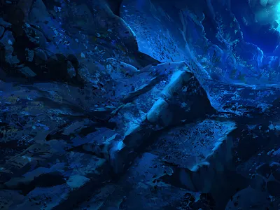 Rock Bottom blue bottom deep environment landscape ocean rocks sea
