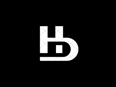 HB Logo b bh bh logo bh monogram branding design graphic design h hb hb logo hb monogram icon identity illustration lettermark logo logo design logotype monogram typography