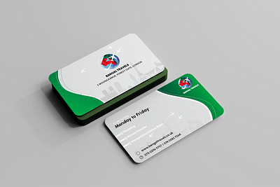 Corporate Business Card branding business card card design corporate business card graphic design minimal print design