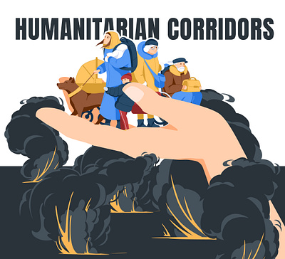 Russian terror of the civilian population blockade civilians death fight freedom help humanitarian illustration independence liberty life mariupol occupation rescue russianinvasion safety standupwithukraine ukraine vector art war