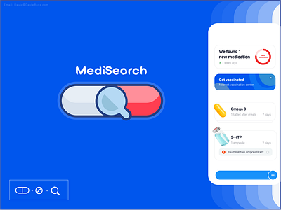 MediSearch App app app icon custom app doctor doctor app doctor icon health hospital ios logo medical medication medication icon medication logo pill pill app pill icon pill logo ui ux