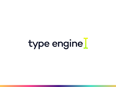 Type Engine ⚙️ adobe illustrator ai brand identity branding case logo logo design pattern saas tech logo type vector