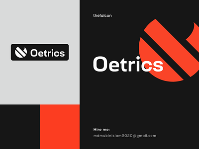 Oetrics Logo brand brand identity branding branding visual identity brandmark clean color design graphic design identity logo branding logo design logo designer logo mark logodesign logos logotype monogram symbol thefalcon