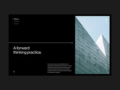 North Architecture - UI/Web Layout architecture graphic design layout typography ui web design website