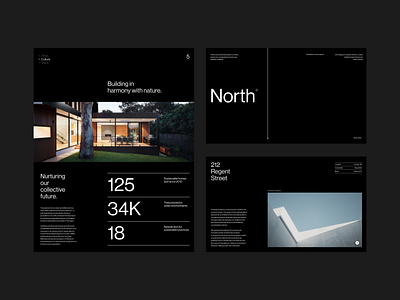 North Architecture - UI/Web Layout architecture architecture website grid grid system layout typography ui web design webflow website