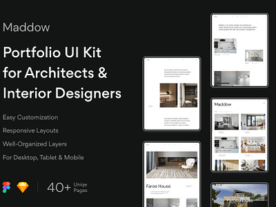 Minimal Portfolio Kit for Architects
