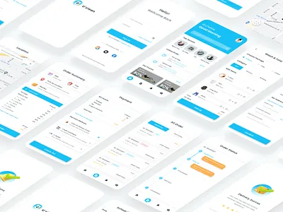 Laundry App 3d app branding design graphic design illustration logo minimal ui ux vector