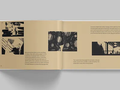Anonymity & Traces III adobe illustrator adobe indesign adobe photoshop anonymity book design design graphic design publication design traces typography visibility