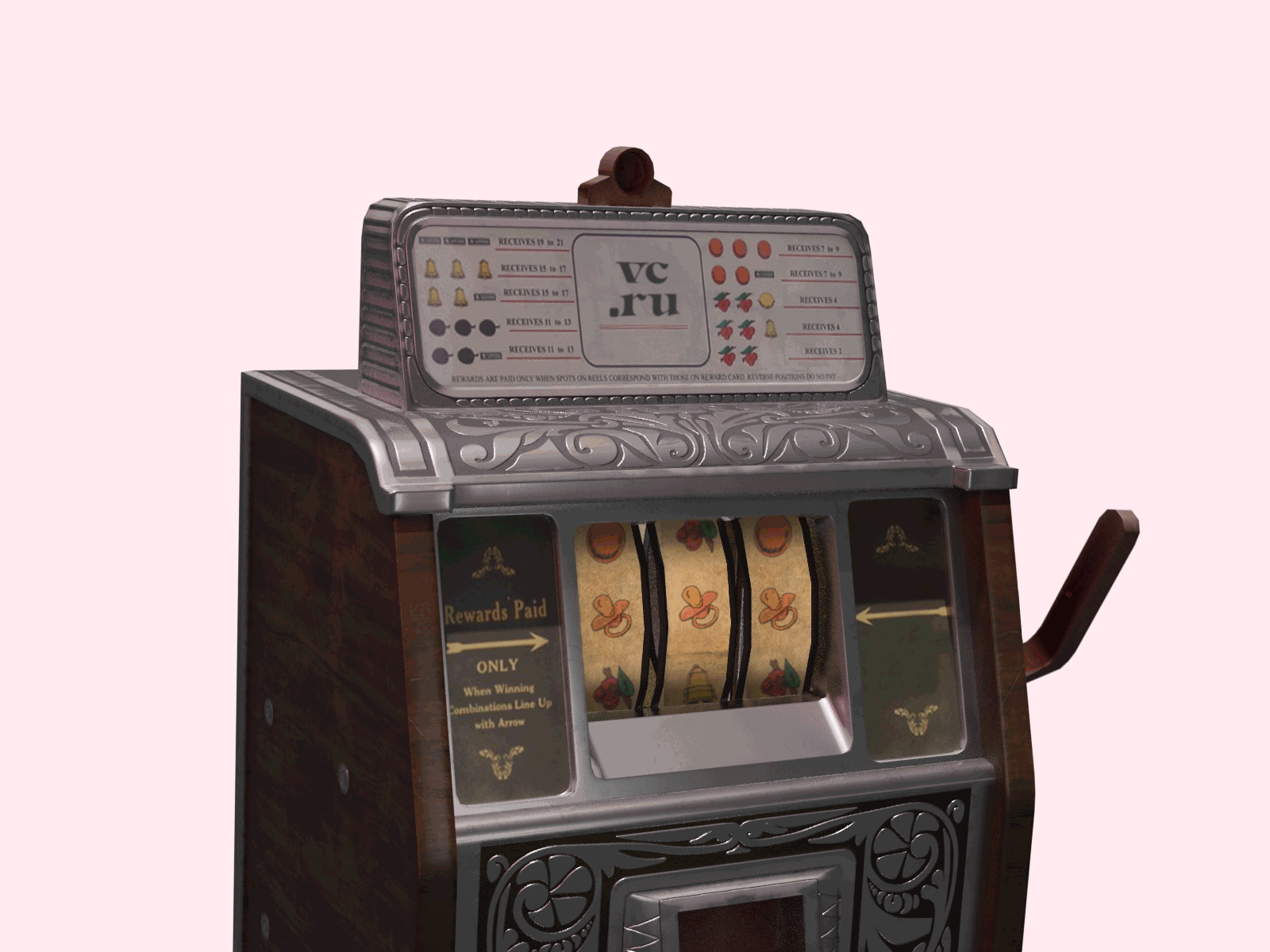 Animated slot machine animation cover design motion graphics