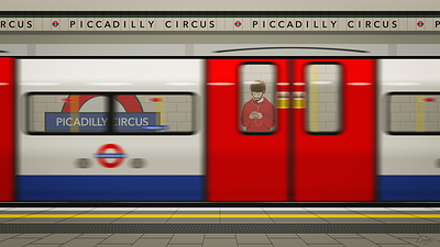 Picadilly Circus alone high speed illustrating london london underground lone metro music night piccadilly piccadilly circus rail railway station train transit travel tube uk underground