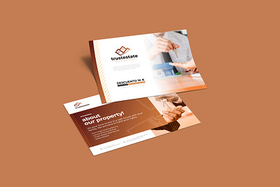 A4 landscape Brochure Double Sided banner branding brochure design flat flyer graphic design illustration liflet logo minimal poster vector