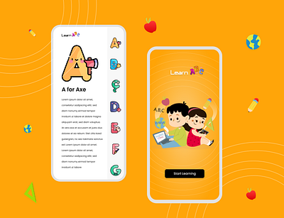 Children Learning App animation branding graphic design learningapp logo motion graphics product design ui ui ux design uidesign uiux uiuxdesign uxdesign