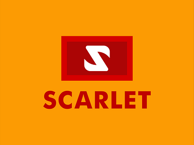 Scarlet Logo. branding design graphic design illustration logo logos typography ui ux vector