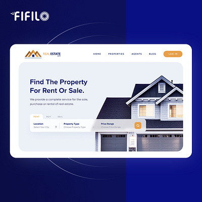 UI/UX Design for Real Estate Website adobexd angularjs branding css design development figma graphic design html illustrator logo nodejs photoshop reactjs responsivedesign ui uiux userexperience userinterface ux