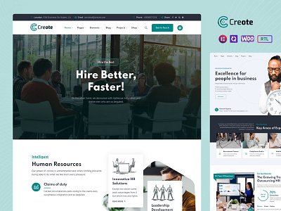 Creote - Consulting Business WordPress Theme business consulting corporate creative design elementor illustration marketing multipurpose portfolio responsive ui web design woocommerce wordpress