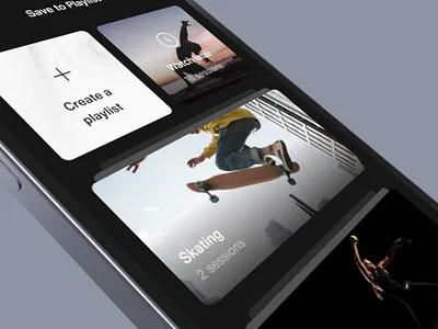 Versus Playlist android feed grid ios mobile movie player playlist sport ui