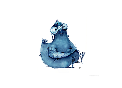 ☮️🕊️🙏 blue design digital art digital illustration graphic design illustration love peace procreate stopwar watercolor