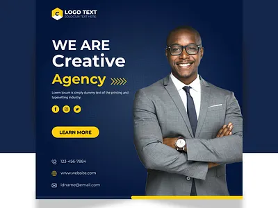 Social Media Ads Banner Design ads advatize branding business card businesscard church flyer company branding facebook ads facebook post flyer flyer design graphic design instagram ads logo logo design motion graphics social flyer social media ads banner design social media banner social media post