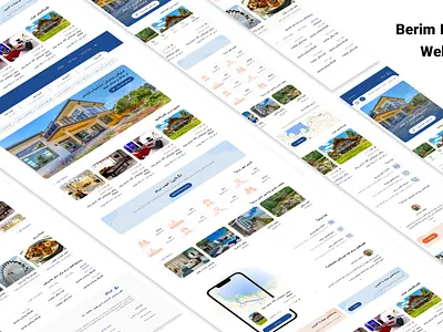 Berim app design ui ux web
