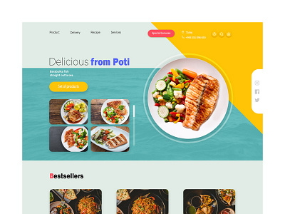 Barabulka page branding fish packaging product