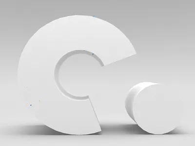 Support Ukraine 3d concept design illustration lettering minimal