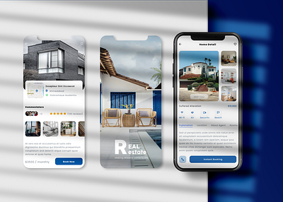 Real Estate UI Design | Mobile App UI Design app app design app development branding canada design graphic design mobile application real estate real estate app real estate app design real estate app ui design real estate design ui uidesign website design