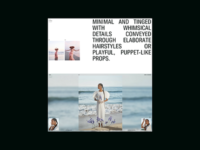 WHIMSICAL art direction design layout typography