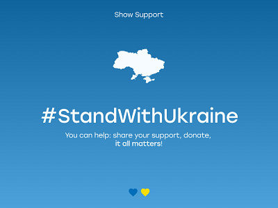 #StandWithUkraine design help no war standwithukraine support support ukraine ui ukraine