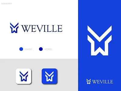 WV logo branding design freelancer freelancer sourov graphic design illustration logo logo design logo designer logos typography vector wv logo