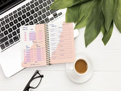 Budget Planner account budget plan cost economic economical economy estimate expenses finance funds graphic design illustration income money monthly planner speadsheet spending total weekly