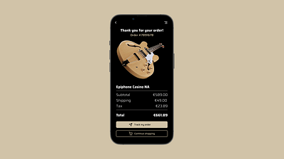 Email Receipt | UI daily ui figma ui