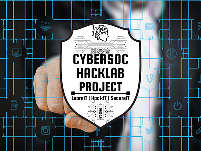 CYBERSOC LOGO app branding design graphic design illustration logo typography ui ux vector