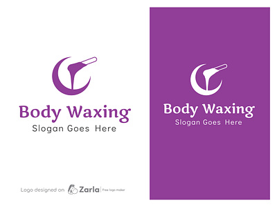 Waxing Logo branding cosmetics logo free logo free logo maker logo logo design logo maker skin care logo waxing logo