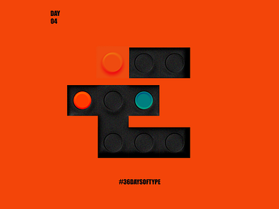 36DAYSOFTYPE _ E graphic design logo typography