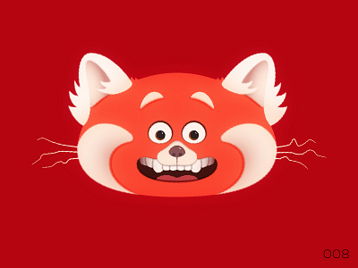 008 Turning Red mascot monday mascots red panda turning red