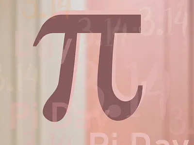 Pi Day design graphic design illustration mathematics pi pi day pie day typography