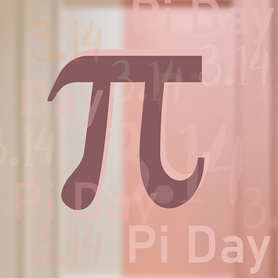 Pi Day design graphic design illustration mathematics pi pi day pie day typography