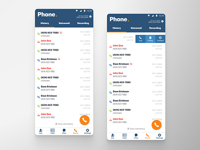 Conference Call (Phone) app block call conference connection design figma international mobile network phone social video
