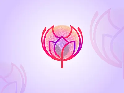 Floral Monogram Logo 04 branding branding design clothing creative design elegant fashion floral geomatric graphic design identity illustration logo logo design logo inspiration logo mark minimal modern monogram textile