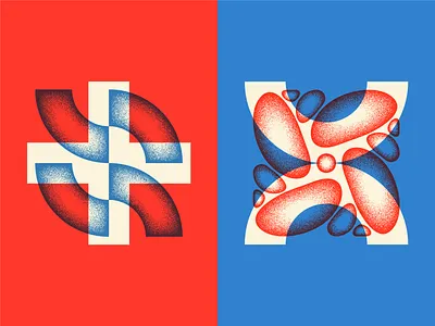 Color & Comp logo pattern