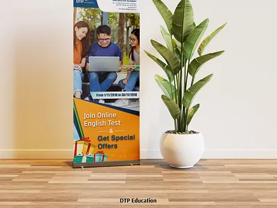 Standee - Roll Up Banner Design branding design graphic design standee vector