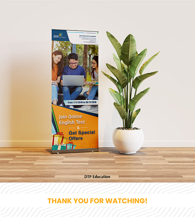 Standee - Roll Up Banner Design branding design graphic design standee vector