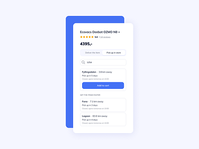 Pick Up In Store Card UI Design details card free ui free ui componnt online store online store card online store ui component product details ui ui component ui component design ui design ui design daily ux ux design webshop